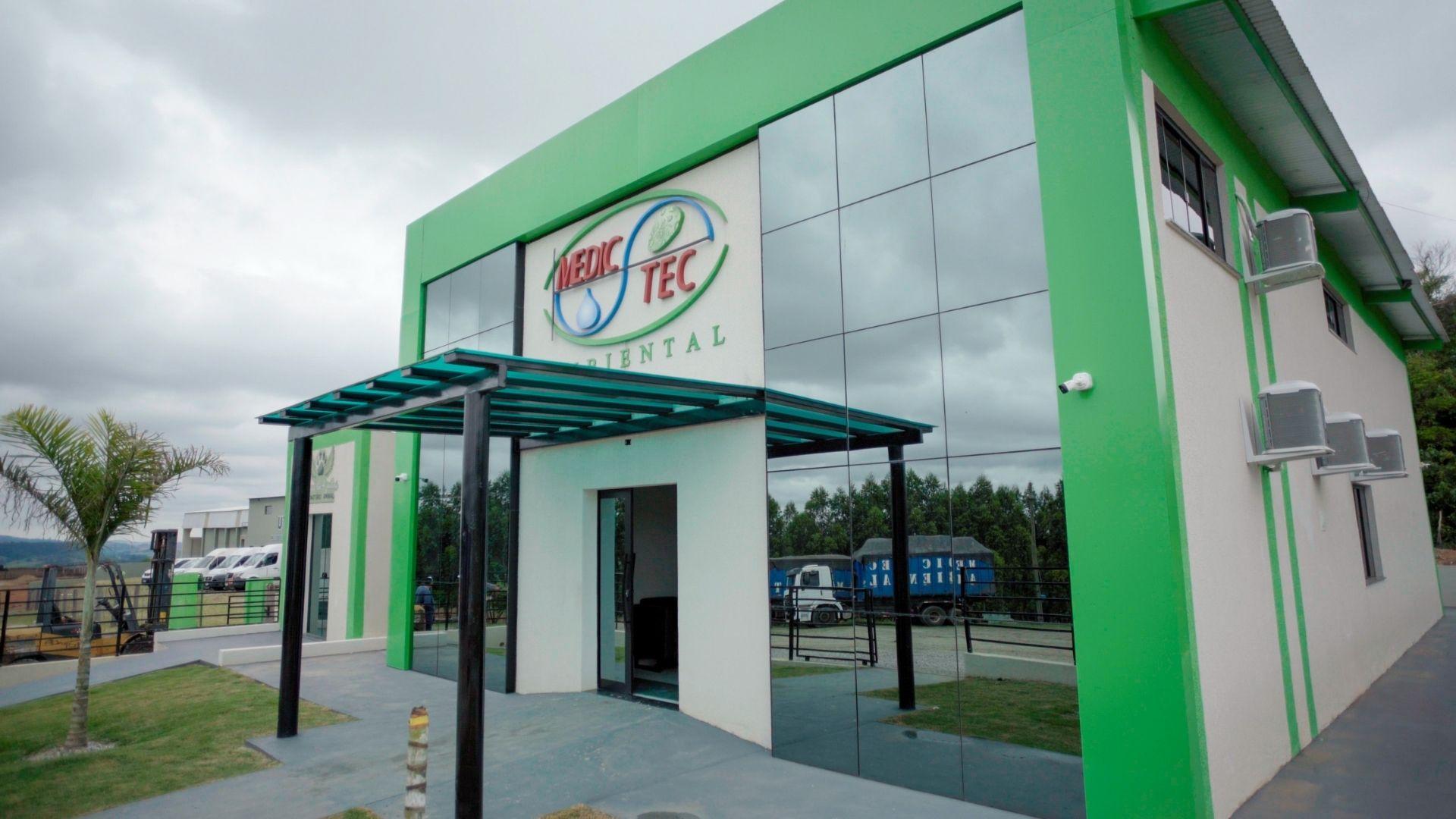 Fachada da sede da Medic Tec Ambiental